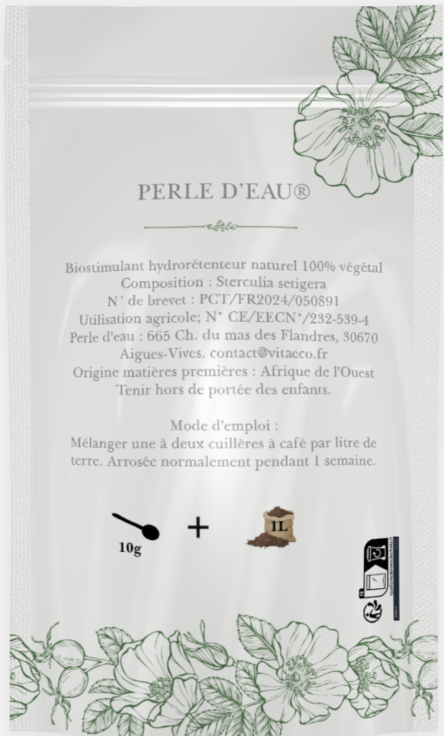 Perle d'eau hydrorétenteur 1 Kg