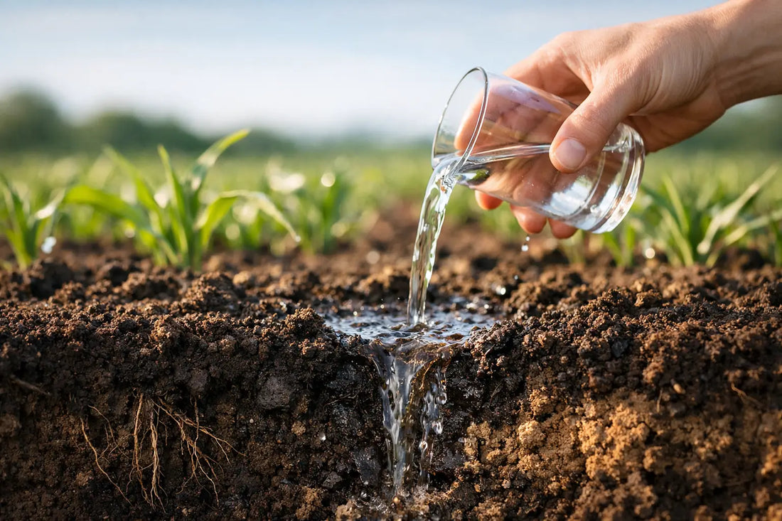 Améliorer la rétention d'eau du sol