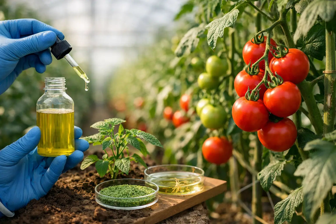 Biostimulant pour tomates sous serre : quels effets ?
