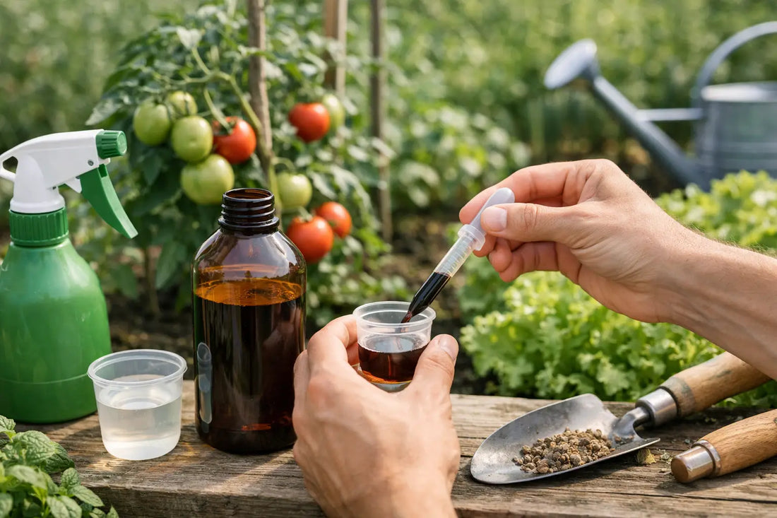 Guide dosage du biostimulant au potager
