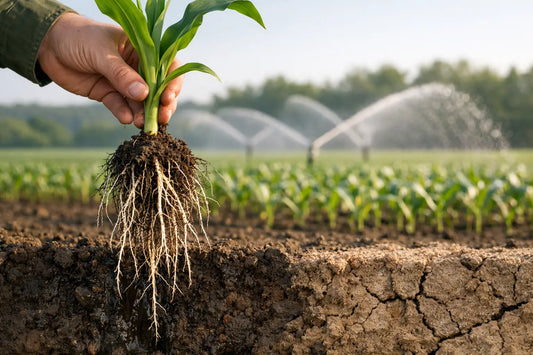 Biostimulant : moins d’eau, plus de racines