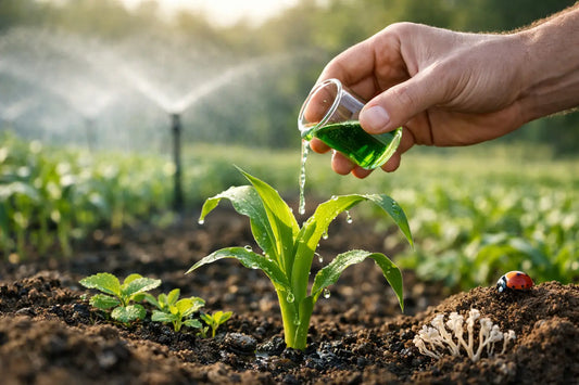 Biostimulants agricoles : moins d’eau, plus de vie
