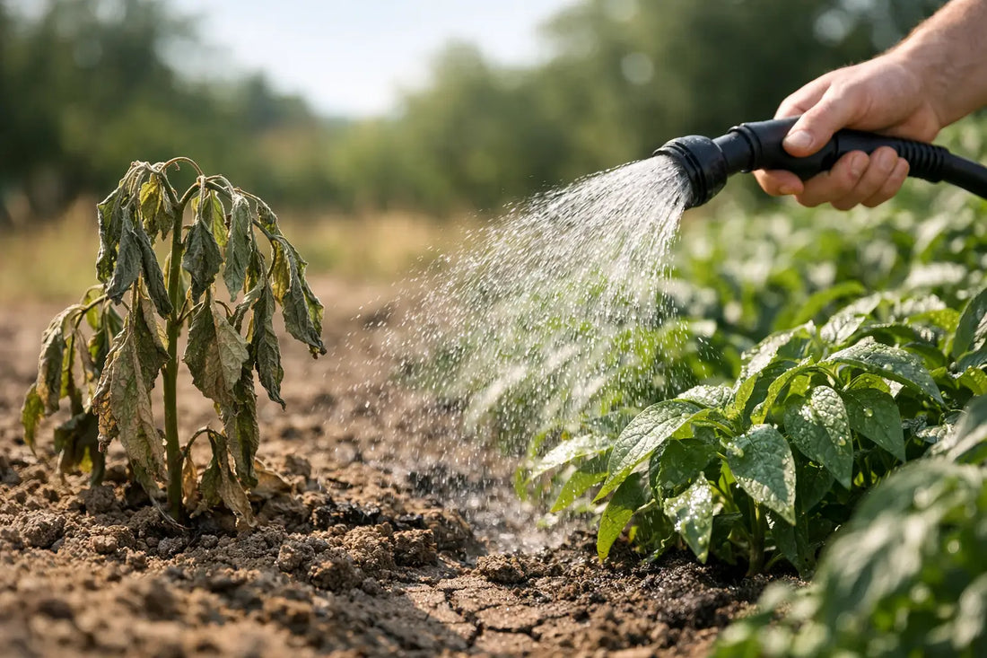 Stress hydrique des plantes : agir vite