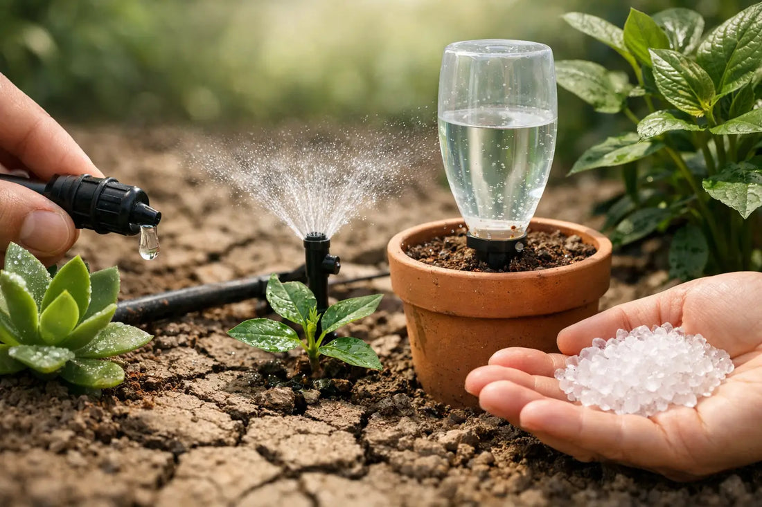 Meilleures solutions anti-sécheresse pour plantes