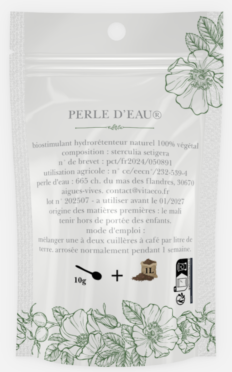 Perle d'eau hydrorétenteur 150g